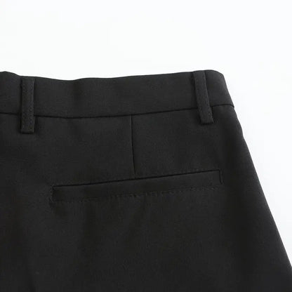 Marcello™ | Herre Slim Fit Cropped Stretch Bukser med Ankellange Ben | Luksuriøse Smart Casual Pæne Bukser