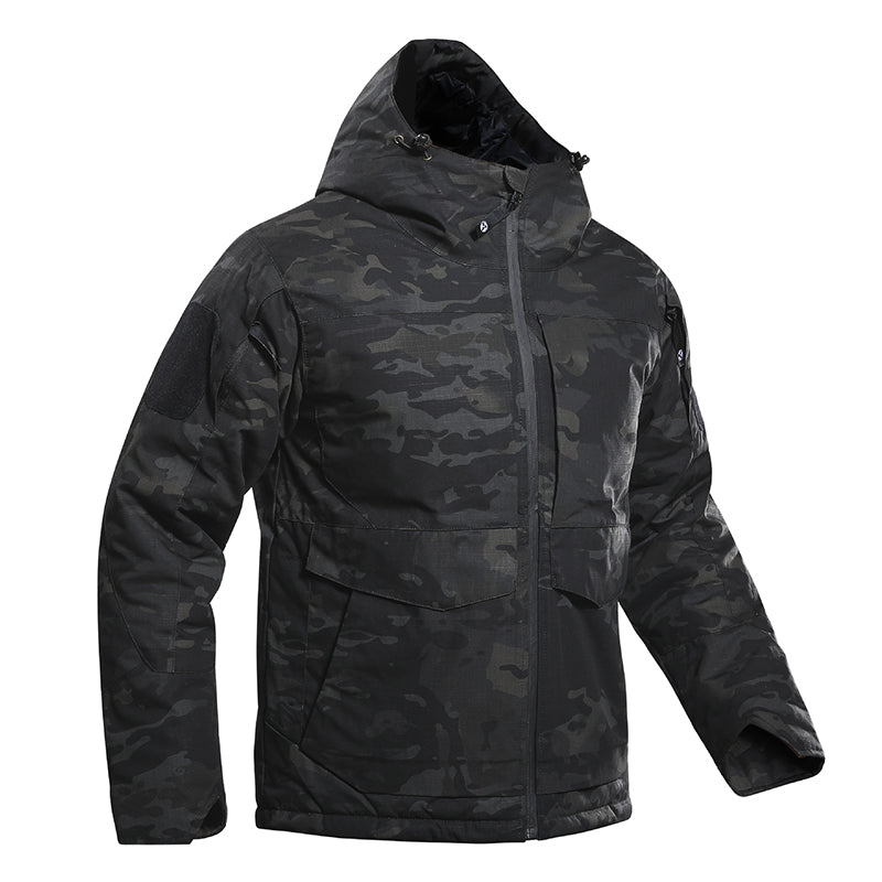 Aegis | Taktisk Camouflage Thermo Jakke med Hætte