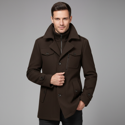 Adrien | Uldmix Vinterfrakke