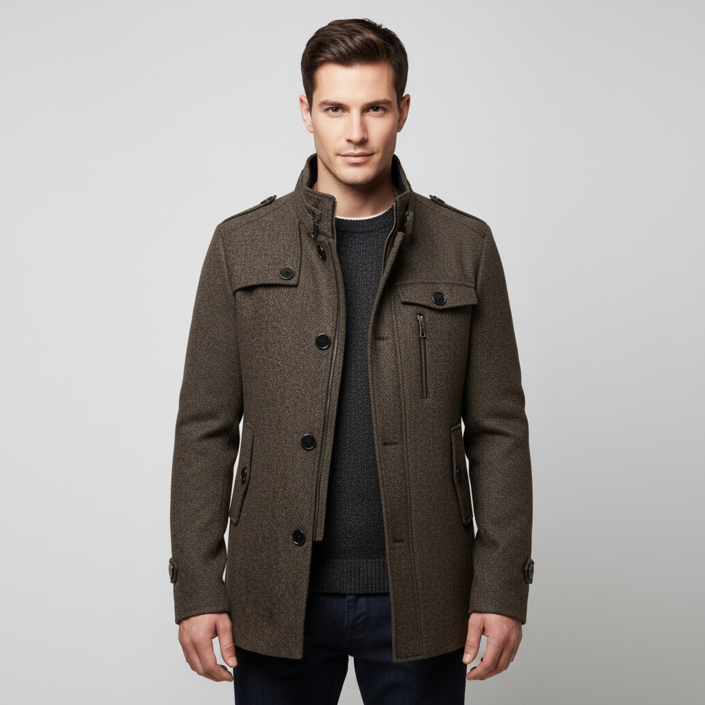 Harrison | Lang Uld Vinterfrakke