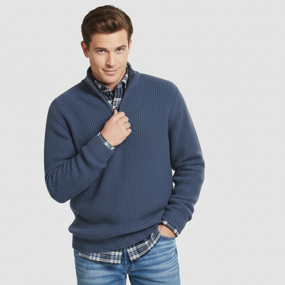 Louis | Half Zip Uldtrøje