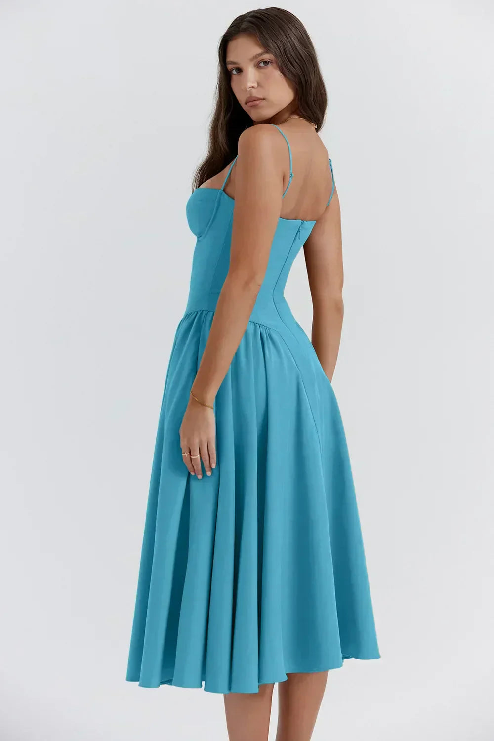 Elviera | Elegant Midikjole Damer