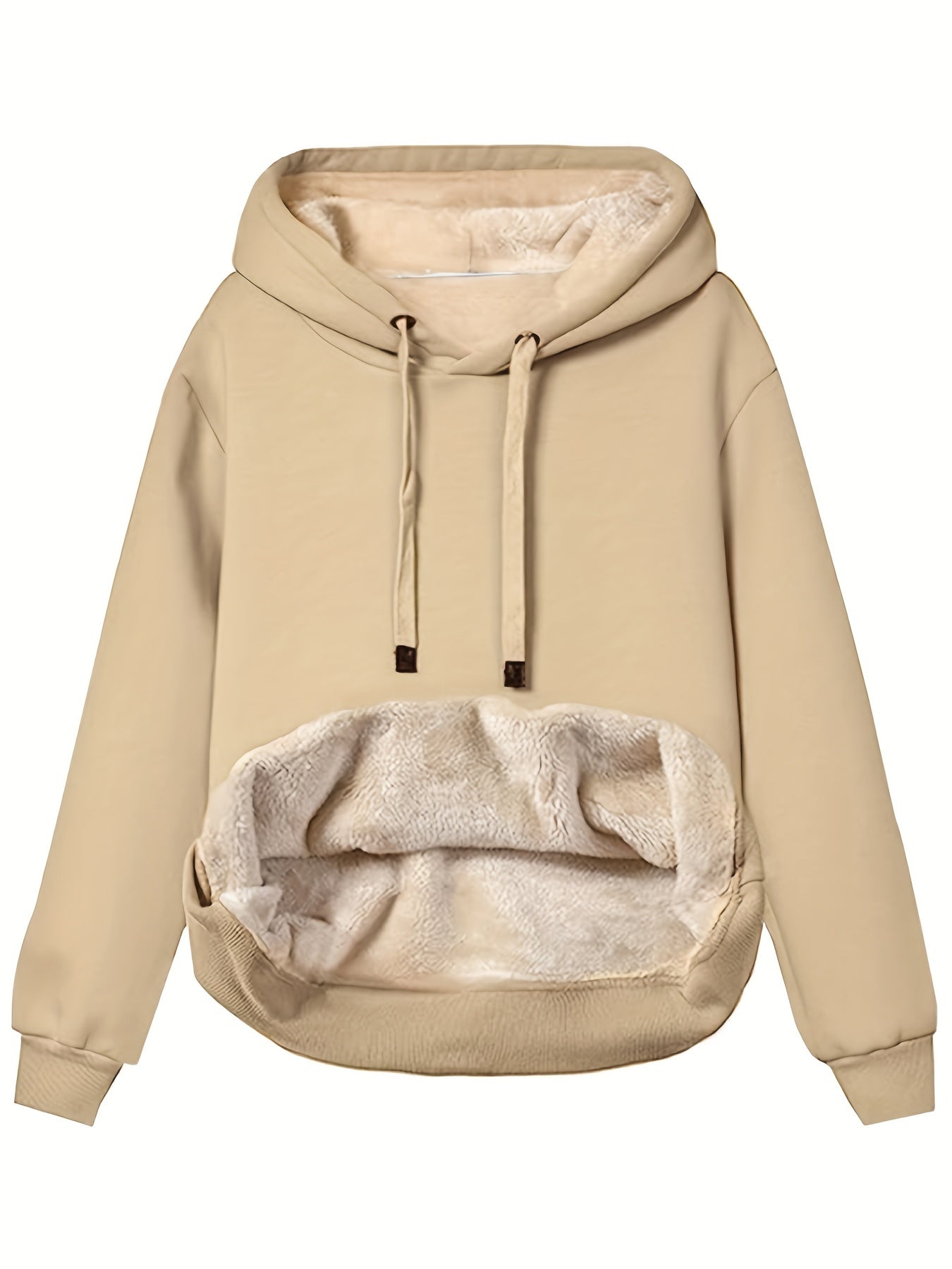 Alana™ | Luksuriøs Fleece Hoodie med Uovertruffen Varme og Stil