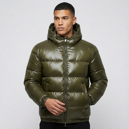 Virex | Skinnende Pufferjakke