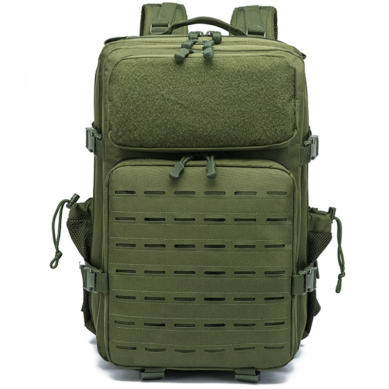 Sentinel | Taktisk MOLLE Rygsæk i Army Green med Flere Rum