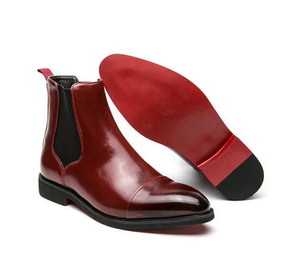Adrien | Læder Chelsea Boots Herrer