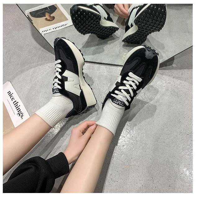 Ravik™ | Unisex Chunky Sneakers | Retro Tykkesål med Kontrastpaneler