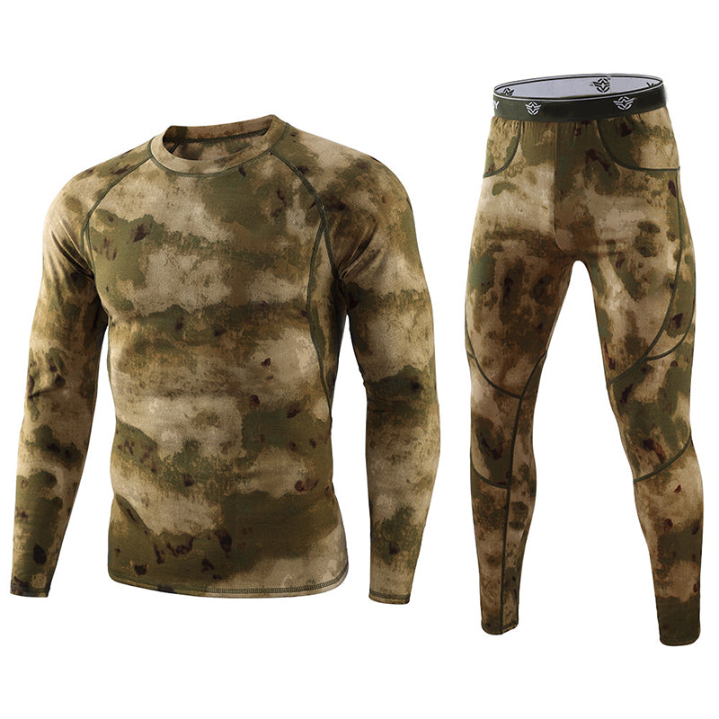 Zeyden | Camouflage Kompression Termo Sæt Herre