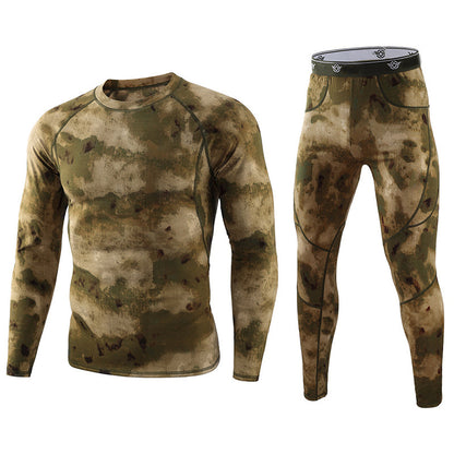 Zeyden | Camouflage Kompression Termo Sæt Herre
