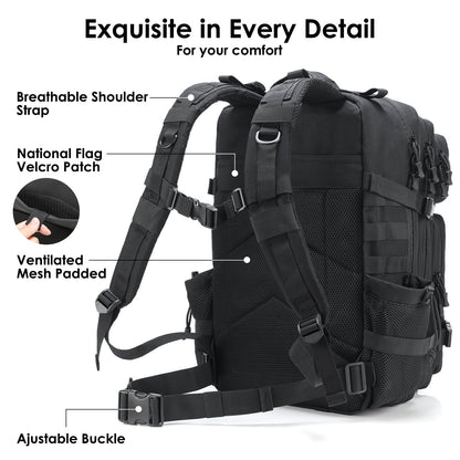 Hunter | Taktisk Rygsæk Med MOLLE-System