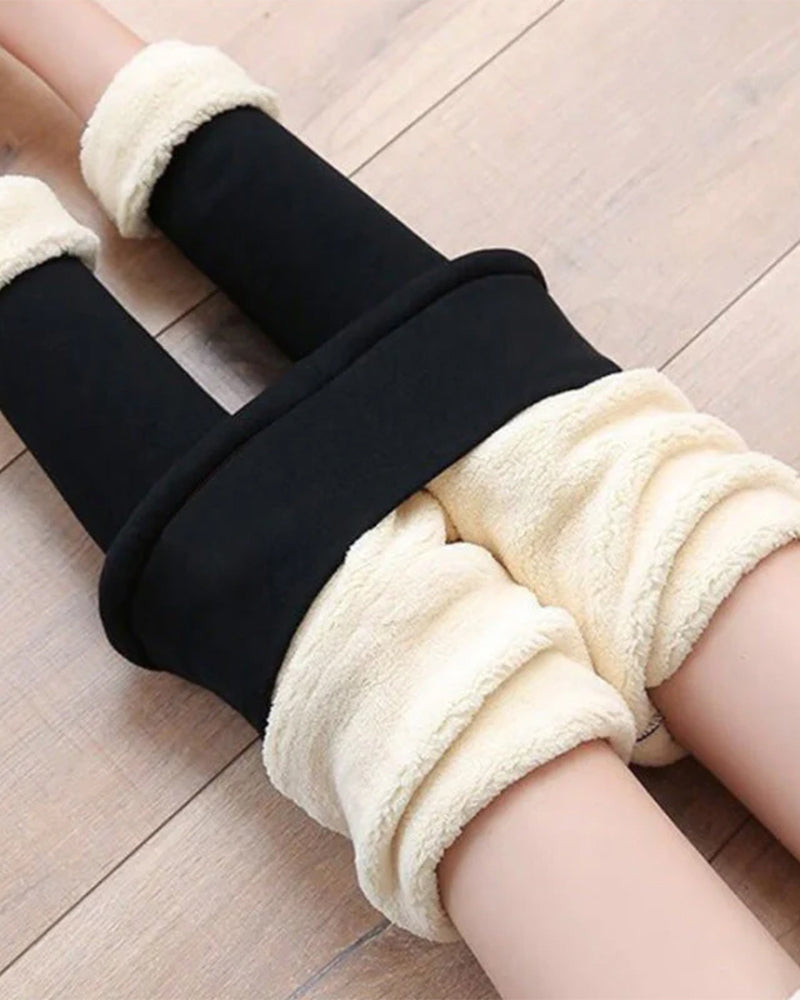 Kiara™ | Leggings med Plysfor og Høj Talje for Maksimal Varme