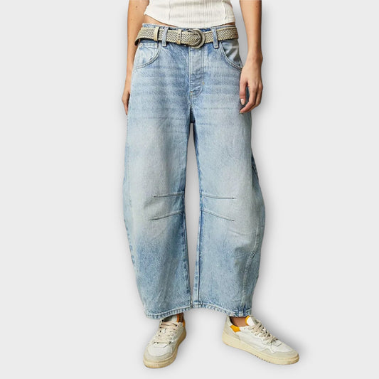 Valencia™ | Komfortable Vide Jeansbukser af Høj Kvalitet