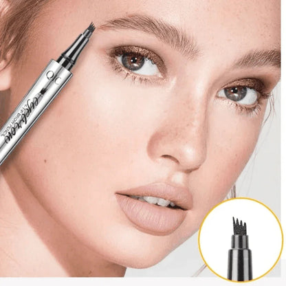 BrowLuxe | Øjenbryns Pen Med Micro-Firepunkts Spids