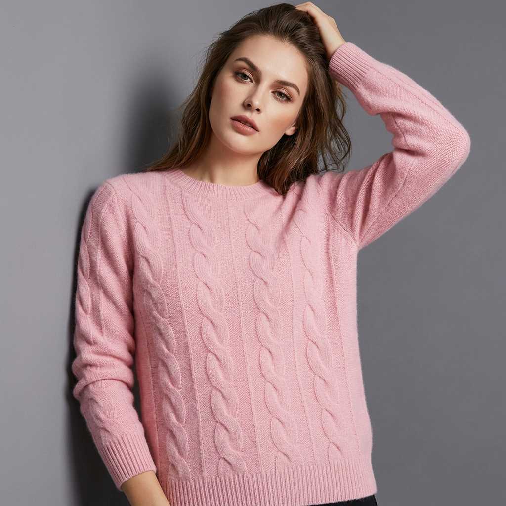 Lyanna | Cable Knit Striktrøje