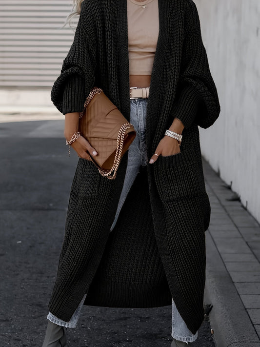 Amara | Lang Strikket Cardigan