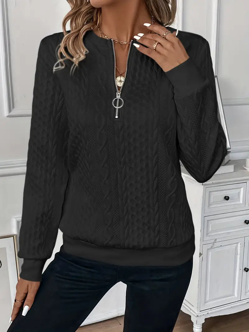 Éliane | Kabelstrikket Sweater Damer