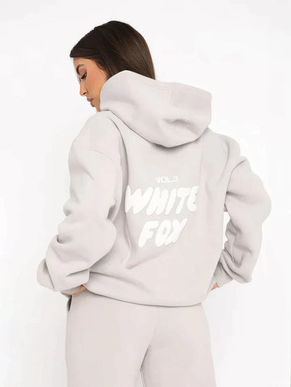 Jessica™ | Oversized Damer Hoodie Sæt | Comfy Streetwear Joggingdragt med Afslappet Pasform