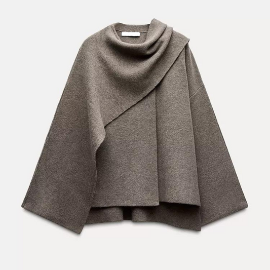 Althea | Asymmetrisk Poncho Damer