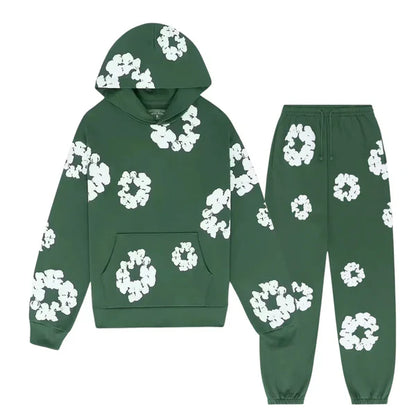 Gina™ | Unisex Jogging Sæt i To Dele | Hættetrøje & Joggingbukser