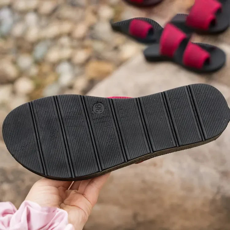 Avenara™ | Damer Åndbare Tøfler med Mesh og Strækrem | Komfortable Slip-On Sommertøfler med Blød Sål