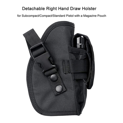 Sentinel | Taktisk Vest Med MOLLE-System & Aftagelig Hylster