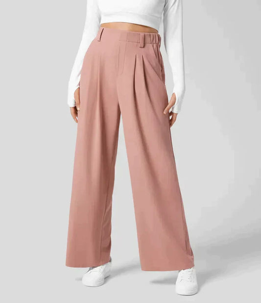 Amélie | High-Waist Wide-Leg Bukser