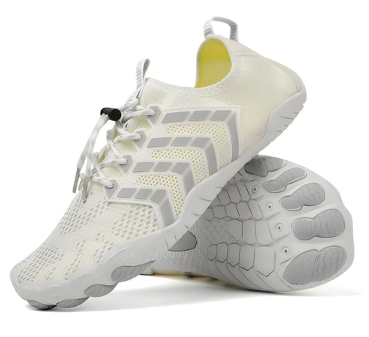 Aeris | Hvide Barefoot Sneakers