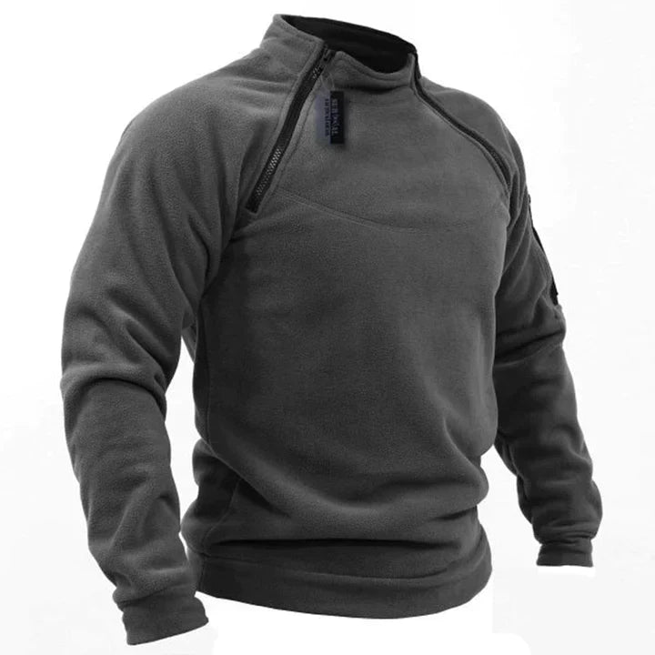 Nordvik™ | Varm Mænd Vinter Sportsfleece med Smart Lynlåsløsning og Opbevaringsmuligheder