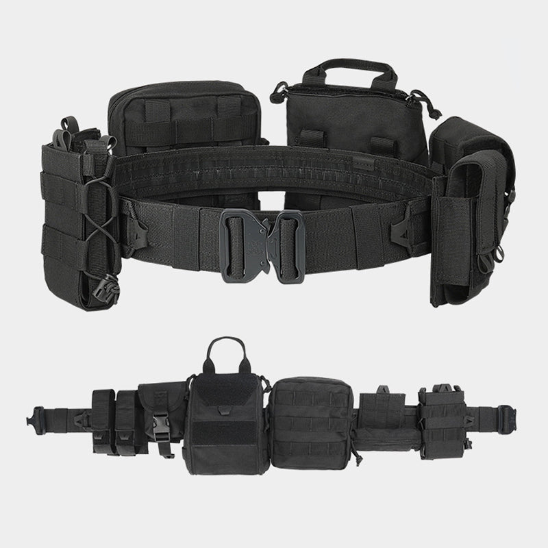Ares | Taktisk MOLLE Kampbælte Med Modulaire Pouches