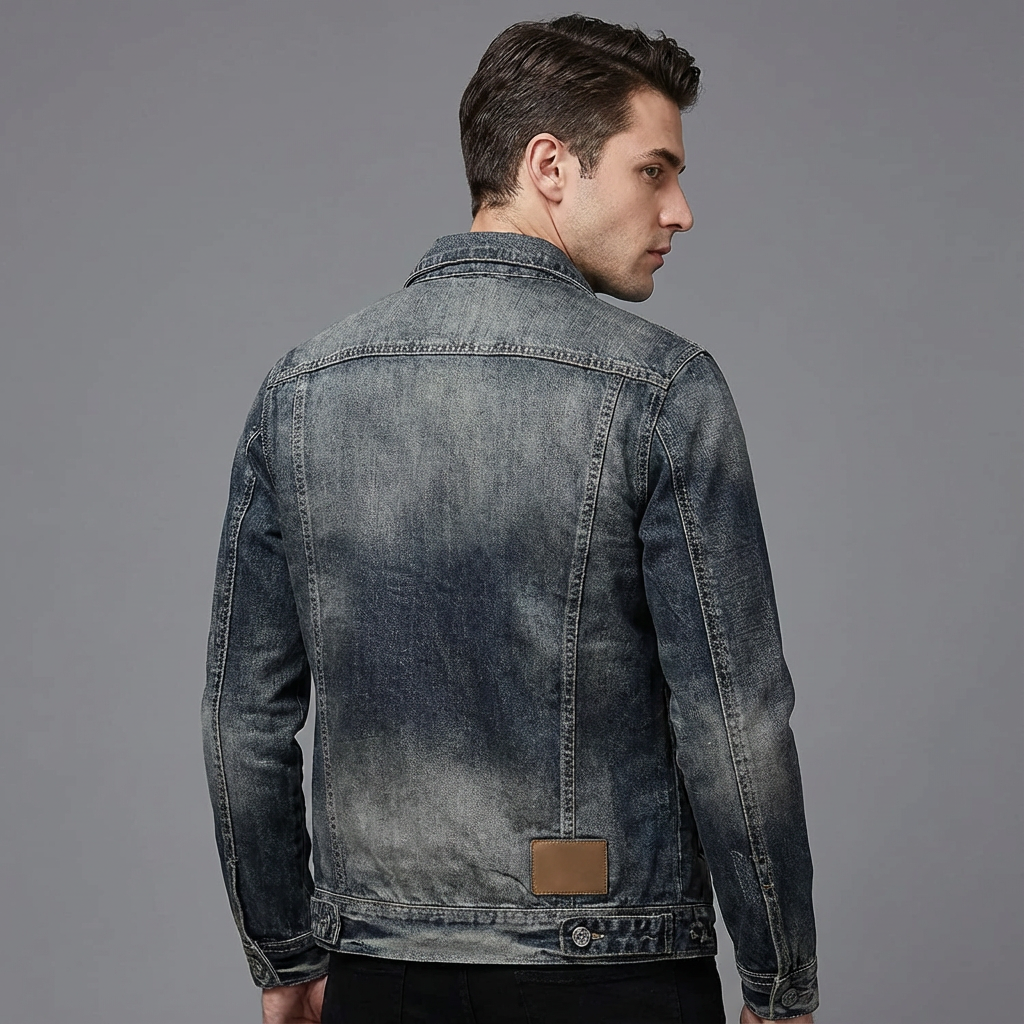 Clark | Retro Denimjakke