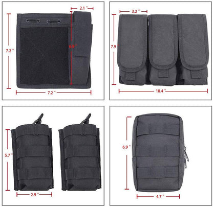 Axton | Taktisk Vest med MOLLE-System