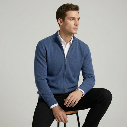 Xavier | Merinould Kashmir Cardigan