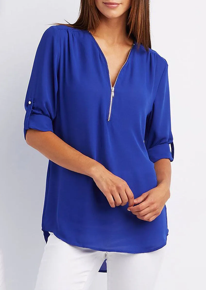 Camille | Lynlås Bluse Damer
