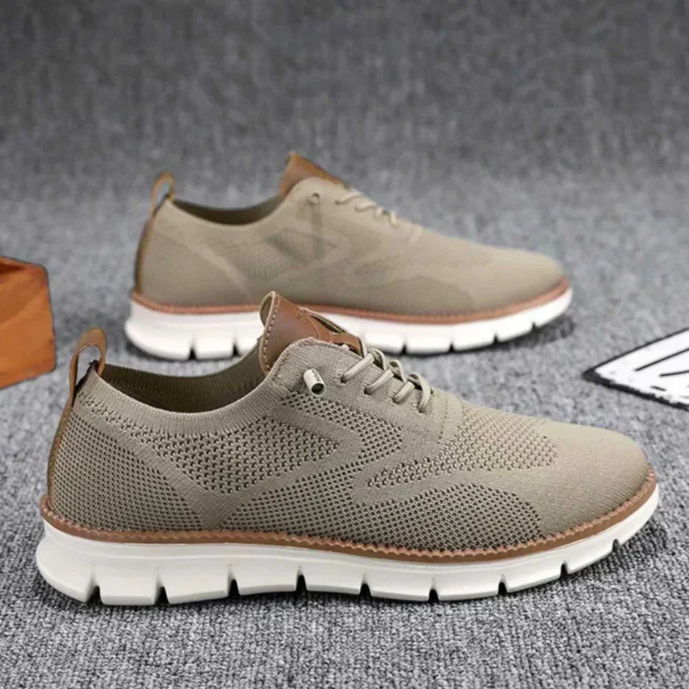 Nardo™ | Herre Letvægt Åndbare Stræksneakers | Mesh Overdel & Fleksibel Sål for Komfort og Stil