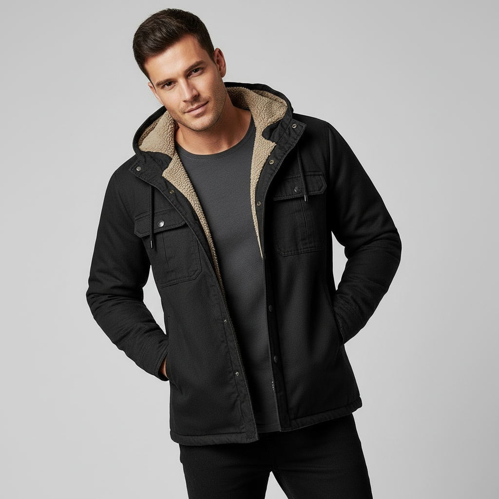 Kasper | Jakke med Uldfor