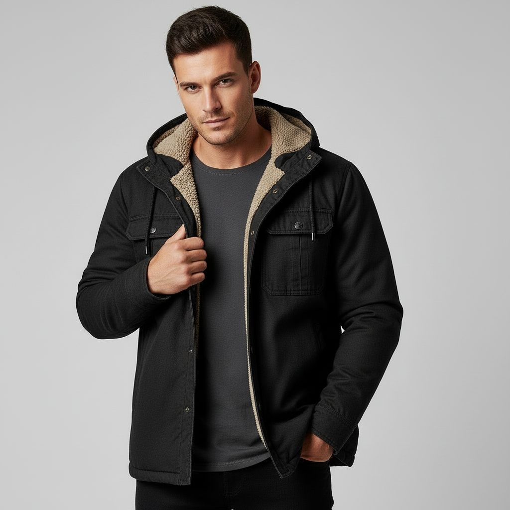 Kasper | Jakke med Uldfor