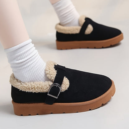 Maelis | Varme Slip-Ons Med Pelsfor
