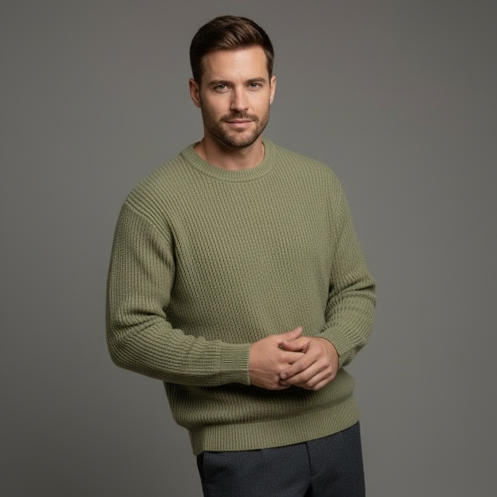 Bastien | Ribstrikket Sweater