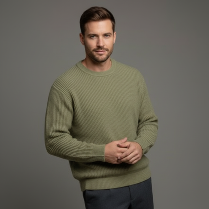 Bastien | Ribstrikket Sweater