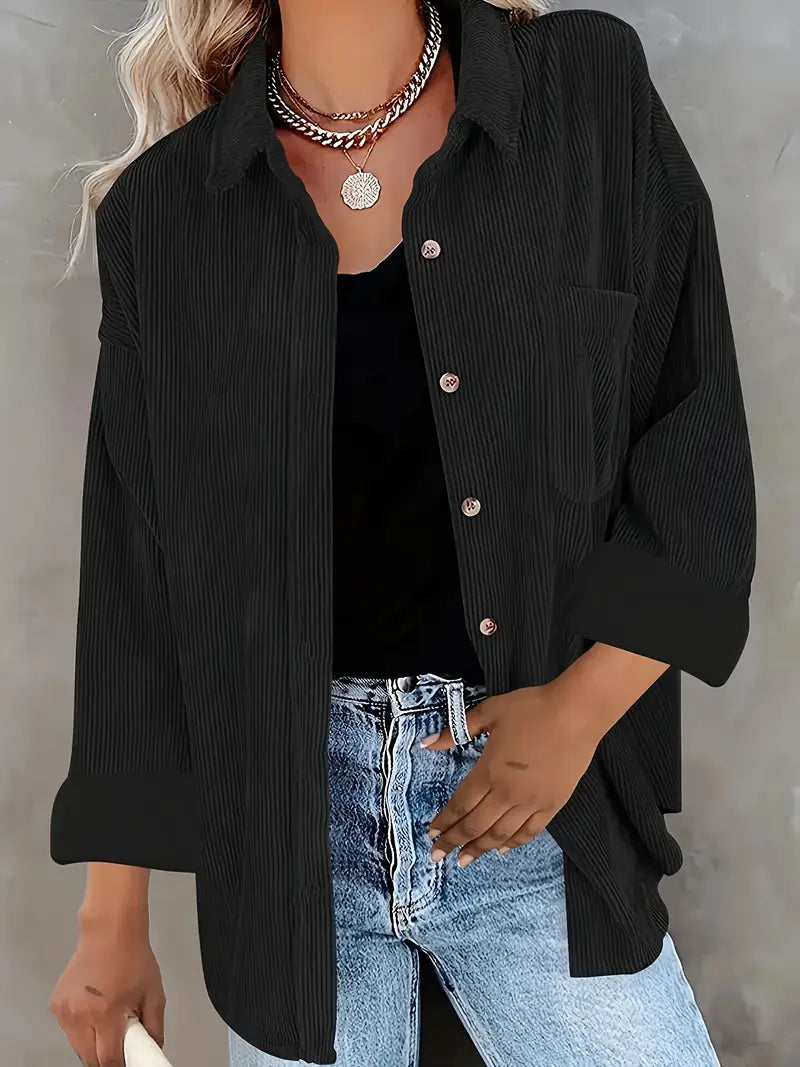 Elora | Fløjl Overshirt