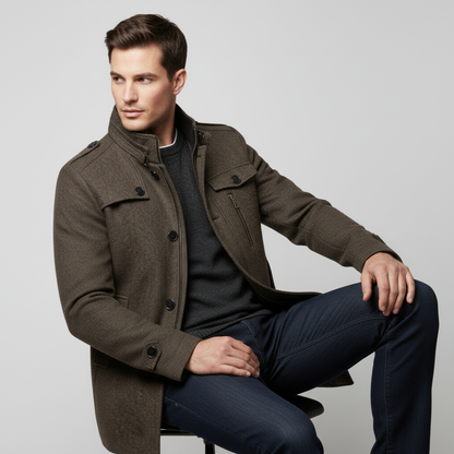 Harrison | Lang Uld Vinterfrakke