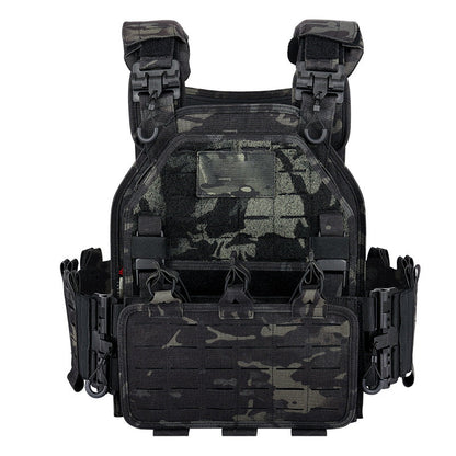 Aegis | Taktisk Plate Carrier Vest med MOLLE