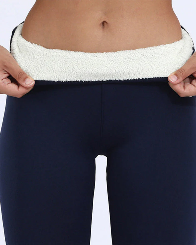 Kiara™ | Leggings med Plysfor og Høj Talje for Maksimal Varme