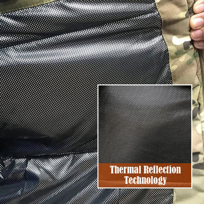 Aegis | Taktisk Camouflage Thermo Jakke med Hætte