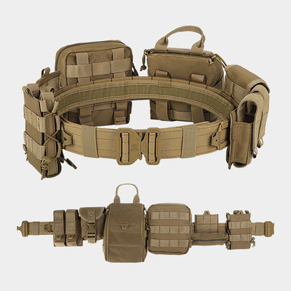 Ares | Taktisk MOLLE Kampbælte Med Modulaire Pouches