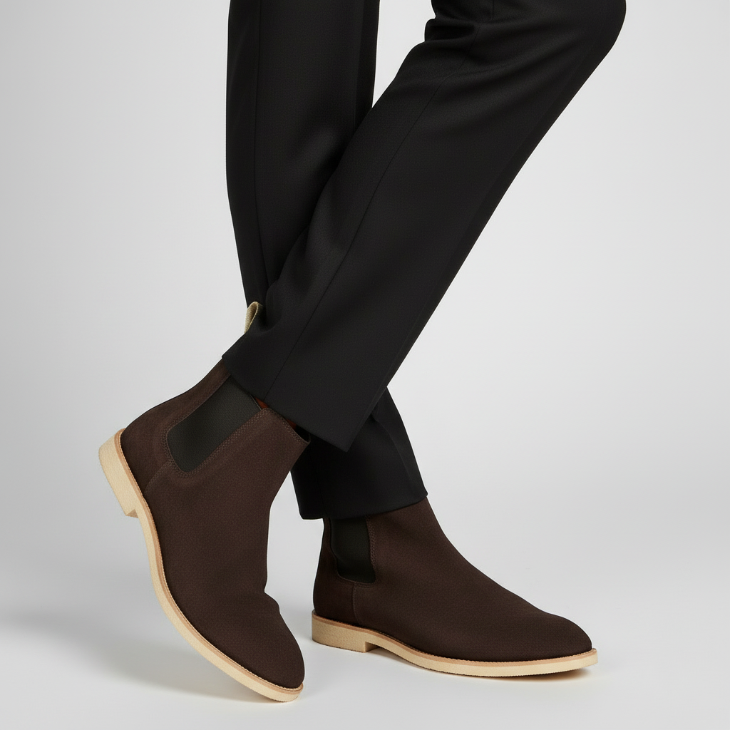 Giovanni | Suede Chelsea Boots