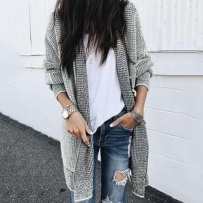 Liora | Casual Grå Cardigan