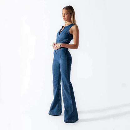 Serena | Denim Jumpsuit Damer