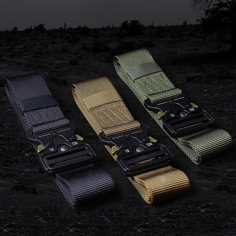 Fortis | Taktisk Nylon Bælte med Cobra Hurtigspænde
