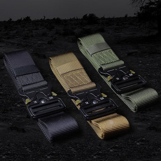 Fortis | Taktisk Nylon Bælte med Cobra Hurtigspænde